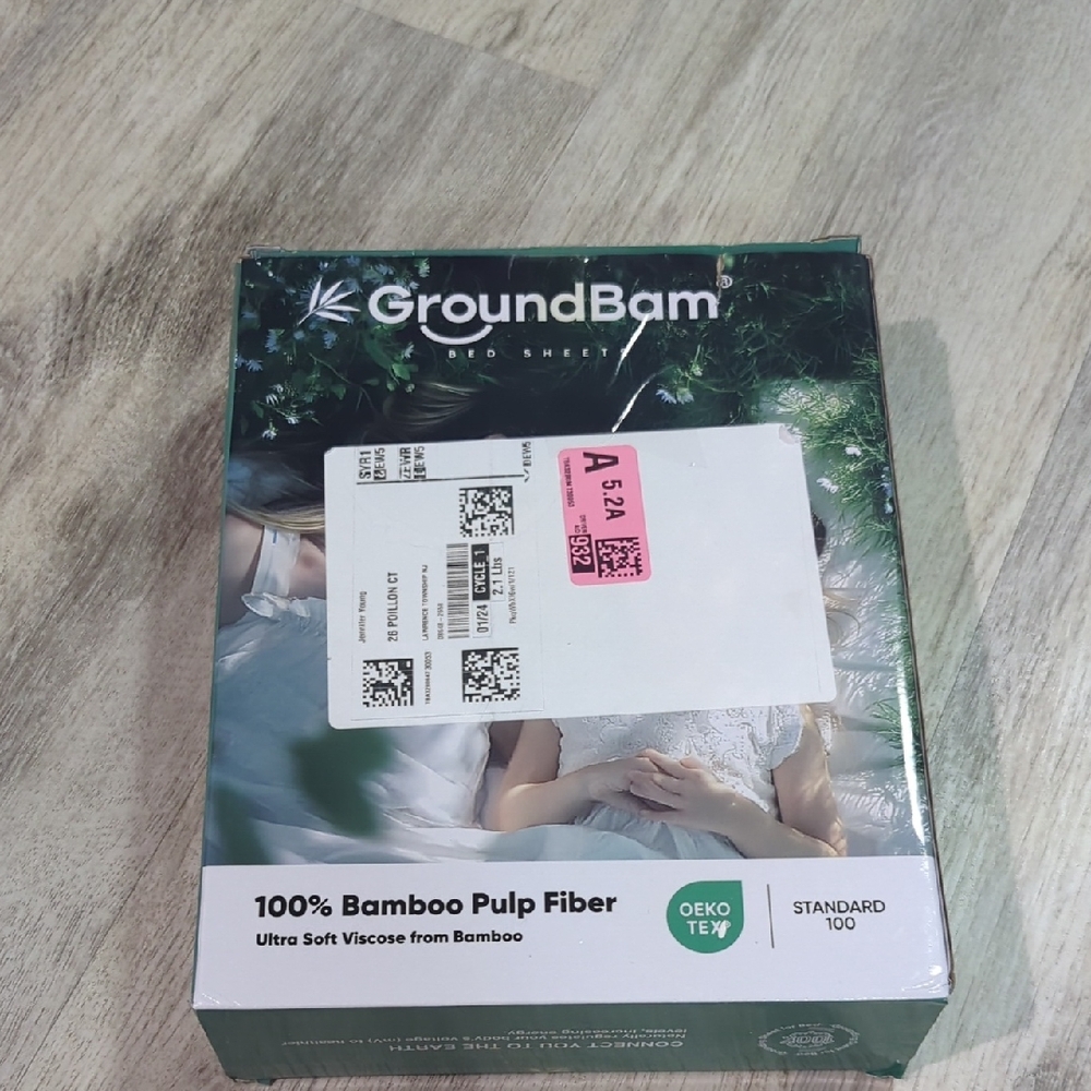 Grounding Sheet, Genuine 95% Organic Viscose Derived from Bamboo + 5% Pure Silve